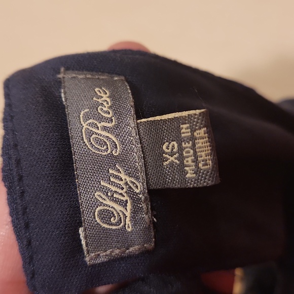 Blue Summer Maxi Dress with Beaded Collar - Picture 6 of 6